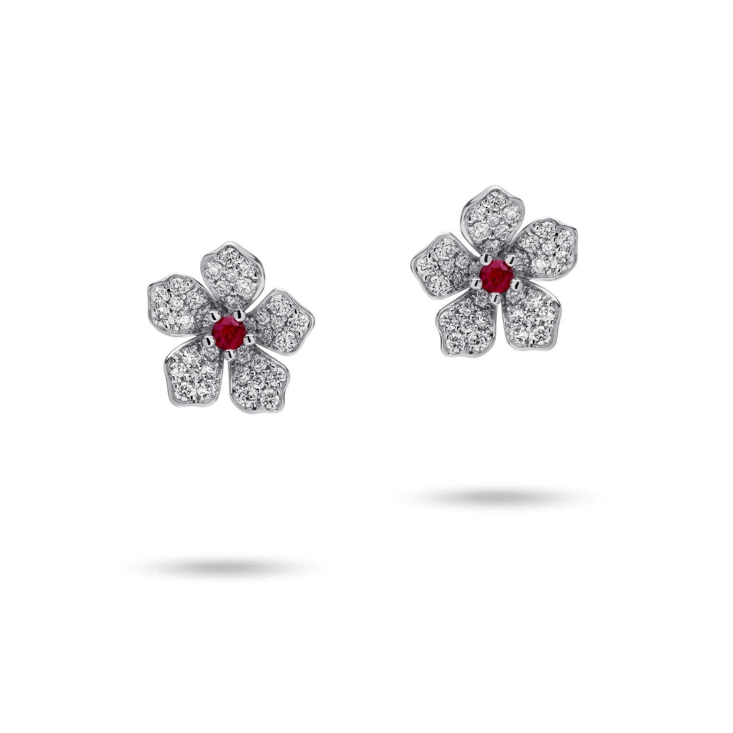 kleine Diamant-Ohrringe