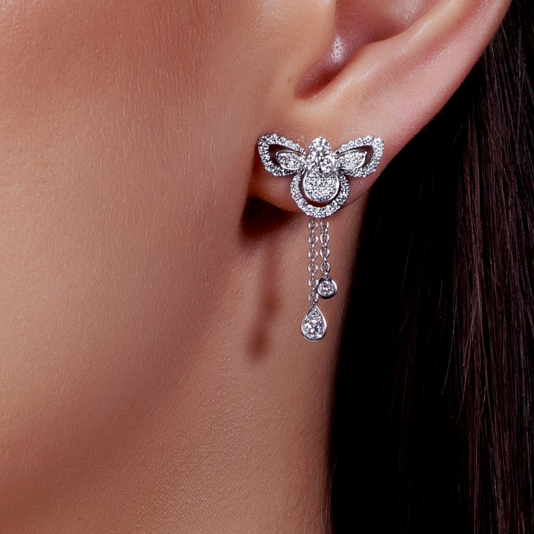 Bee Earrings with Extension