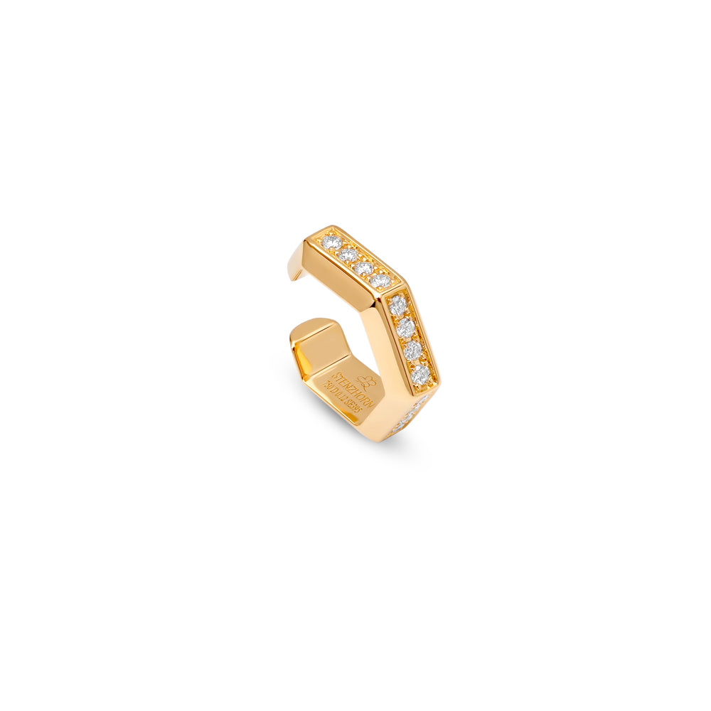 Ear Cuff mit Diamanten