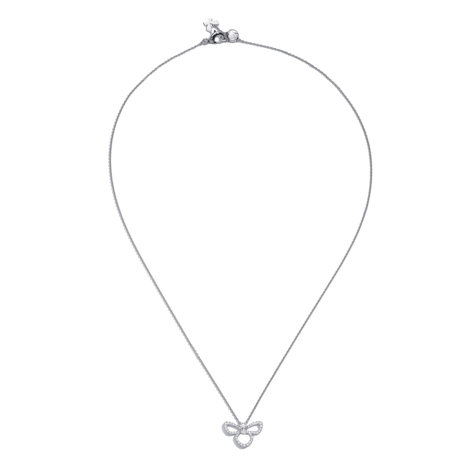 Bee Necklace with Diamonds