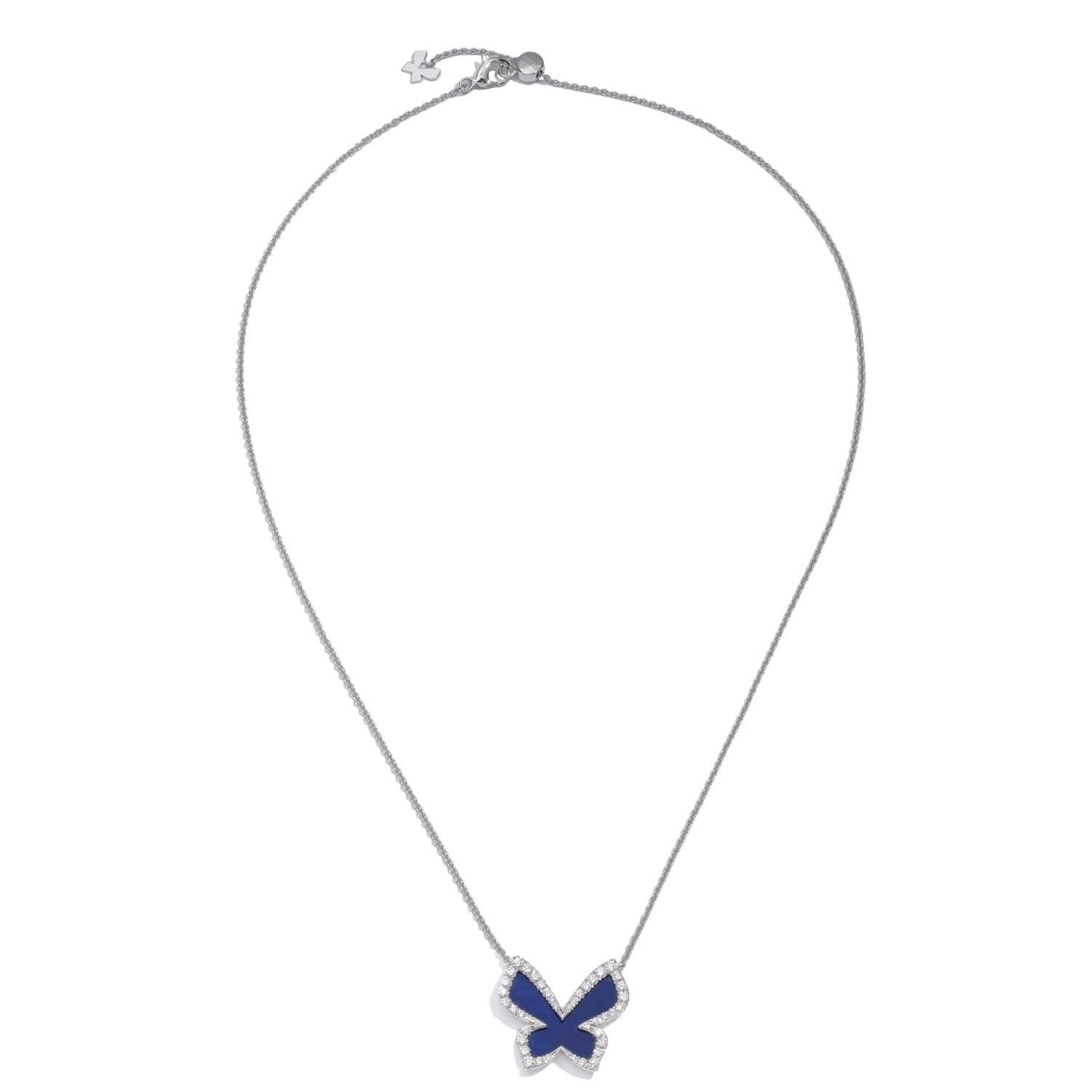 Schmetterlingshalskette mit Lapislazuli