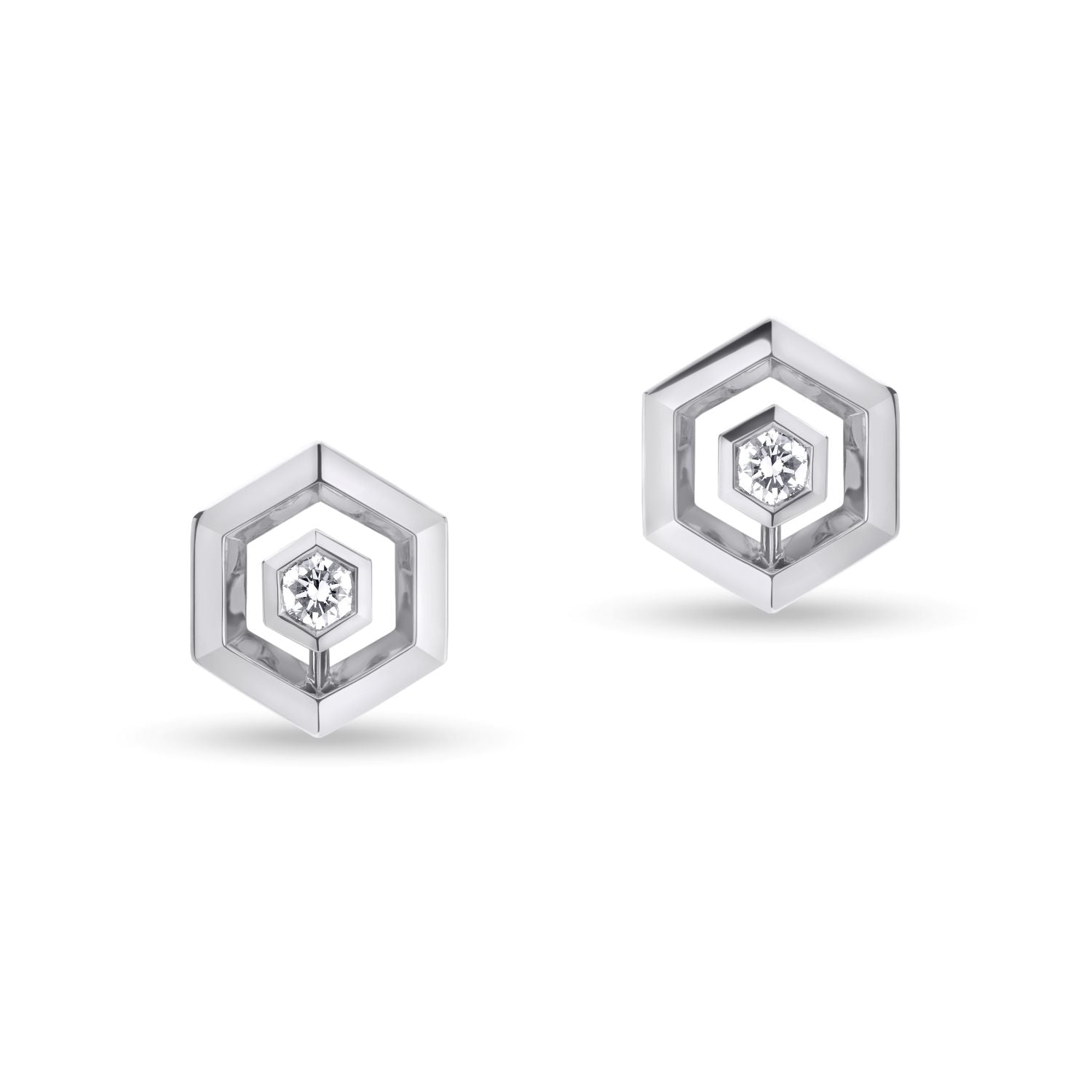 Diamant Halo Ohrringe