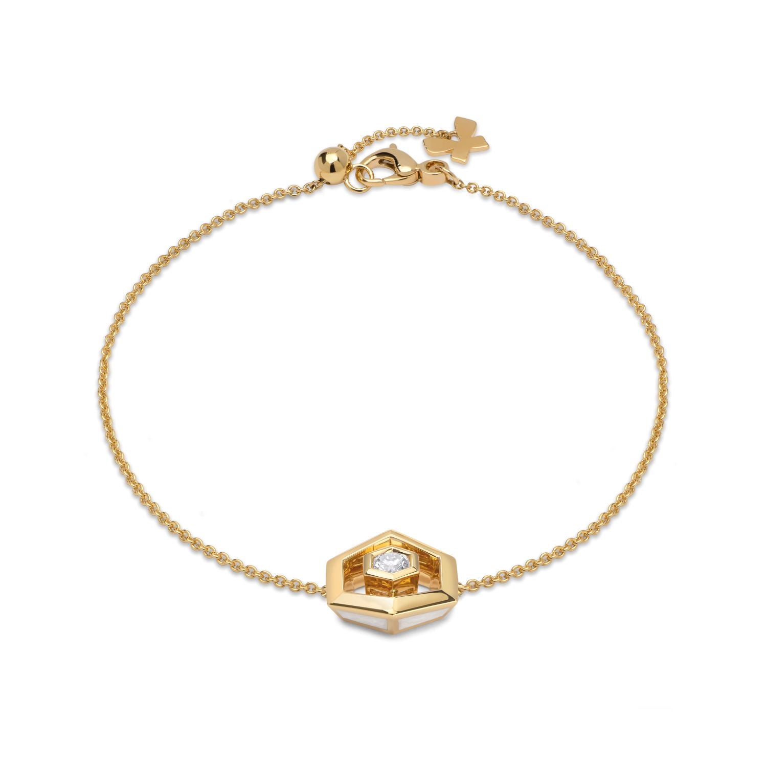 Diamant Halo Armband