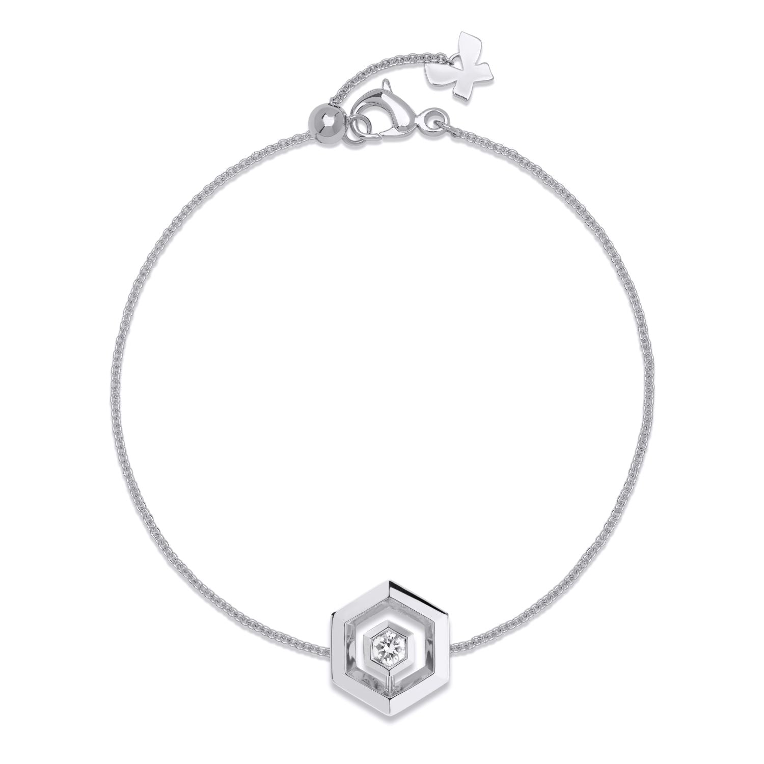 Diamant Halo Armband