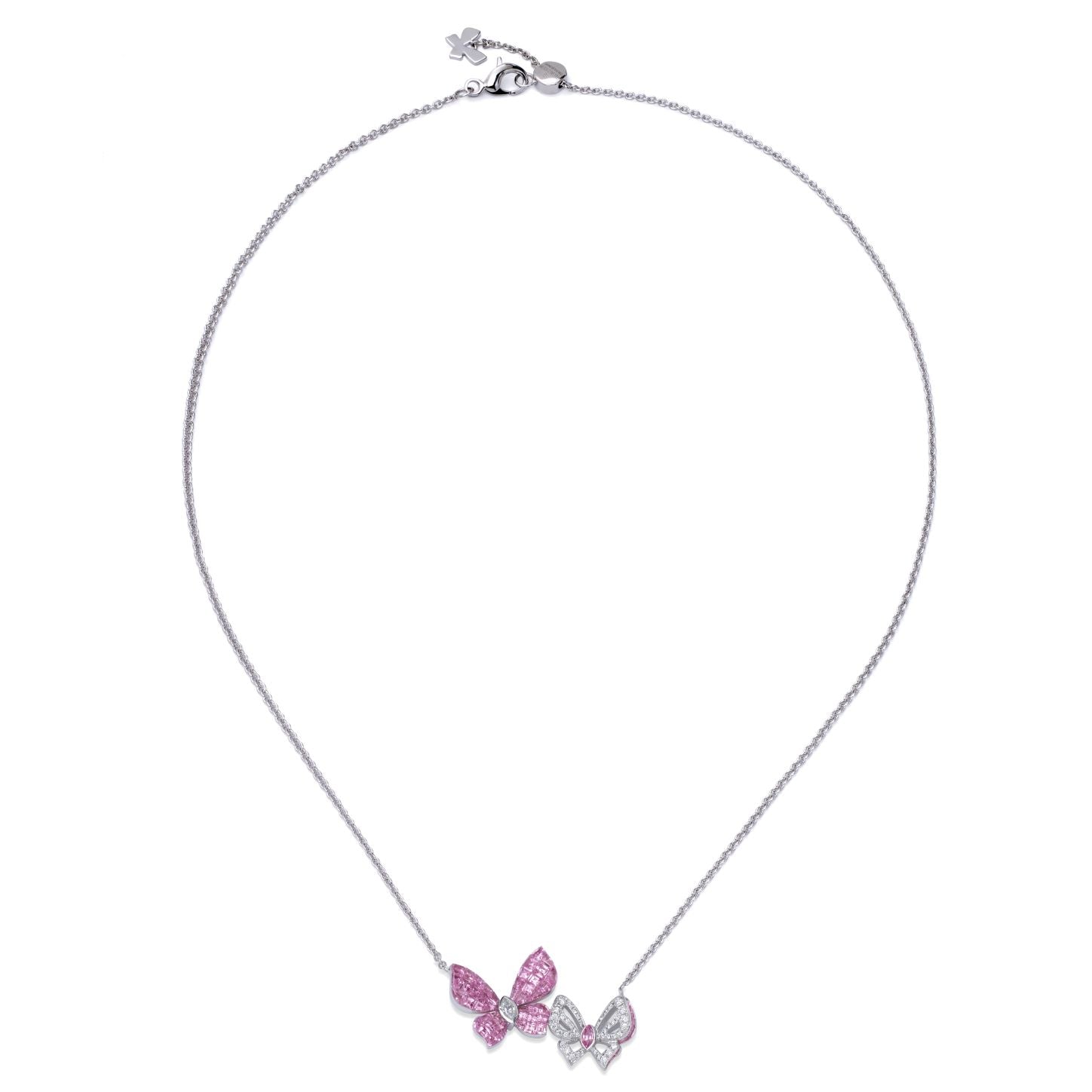 MADEMOISELLE B. Pink Sapphire Necklace