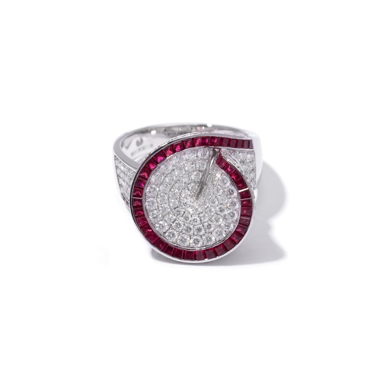 VINTAGE: Ring Diamant Rubin