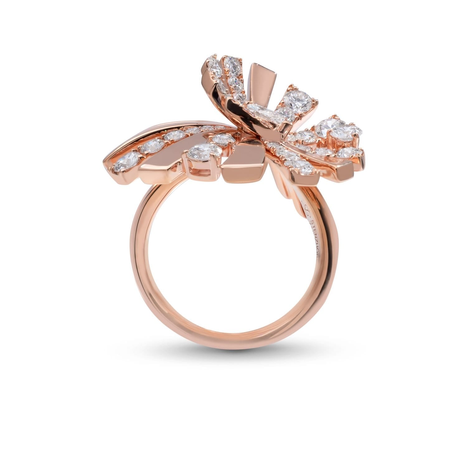 PERSUASION Diamant-Rosegold Ring