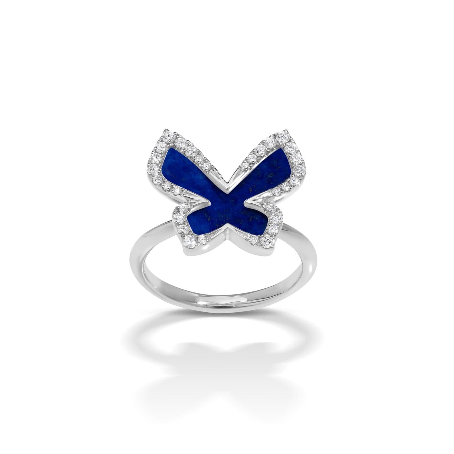 PICCOLE SONATE Butterfly Ring with Lapis Lazuli