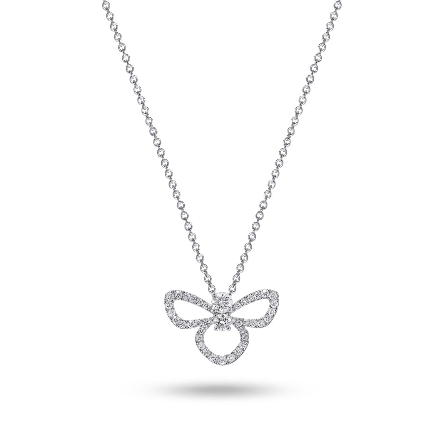 PICCOLE SONATE Bee Necklace with Diamonds