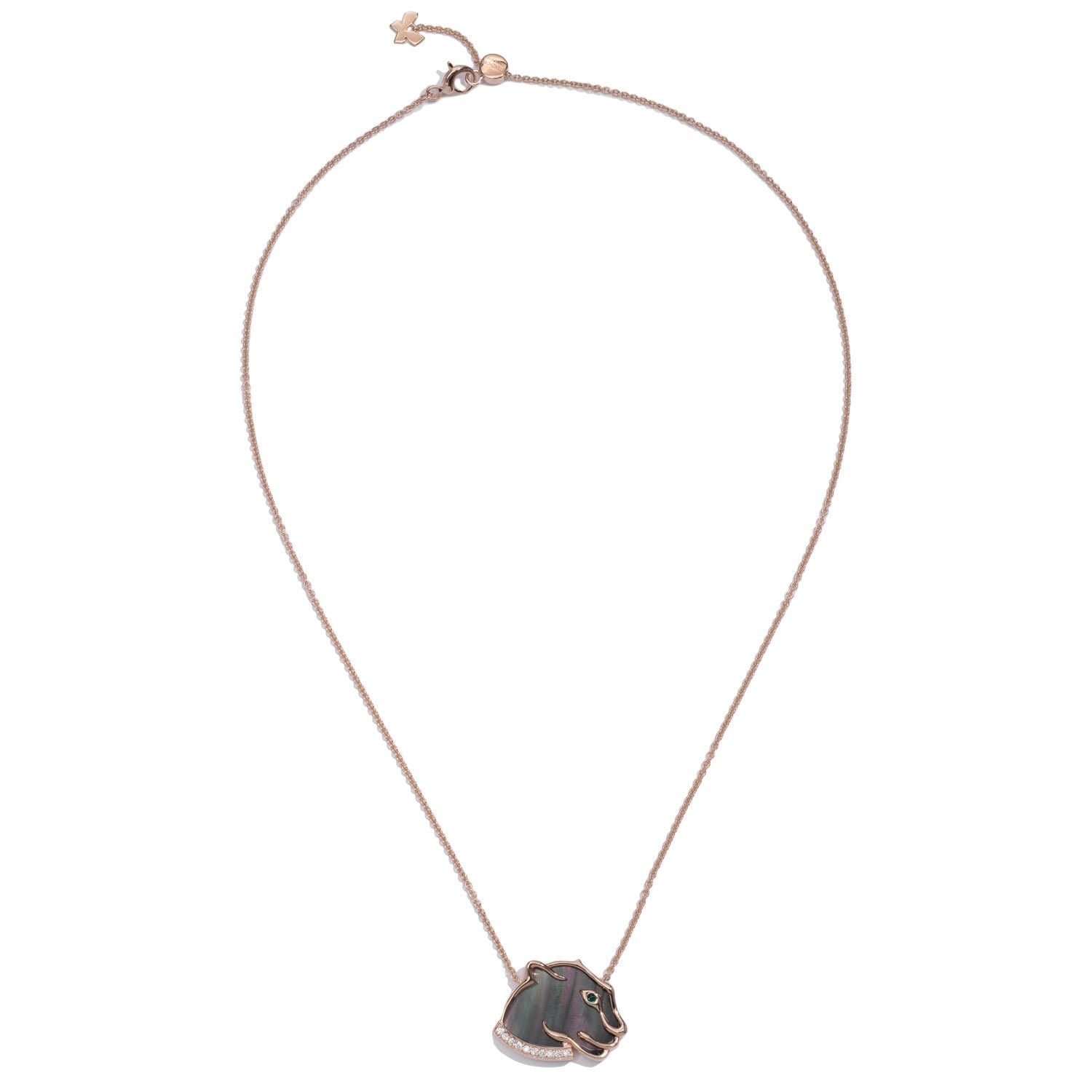 FERUS Leo Necklace with Black Mother Of Pearl
