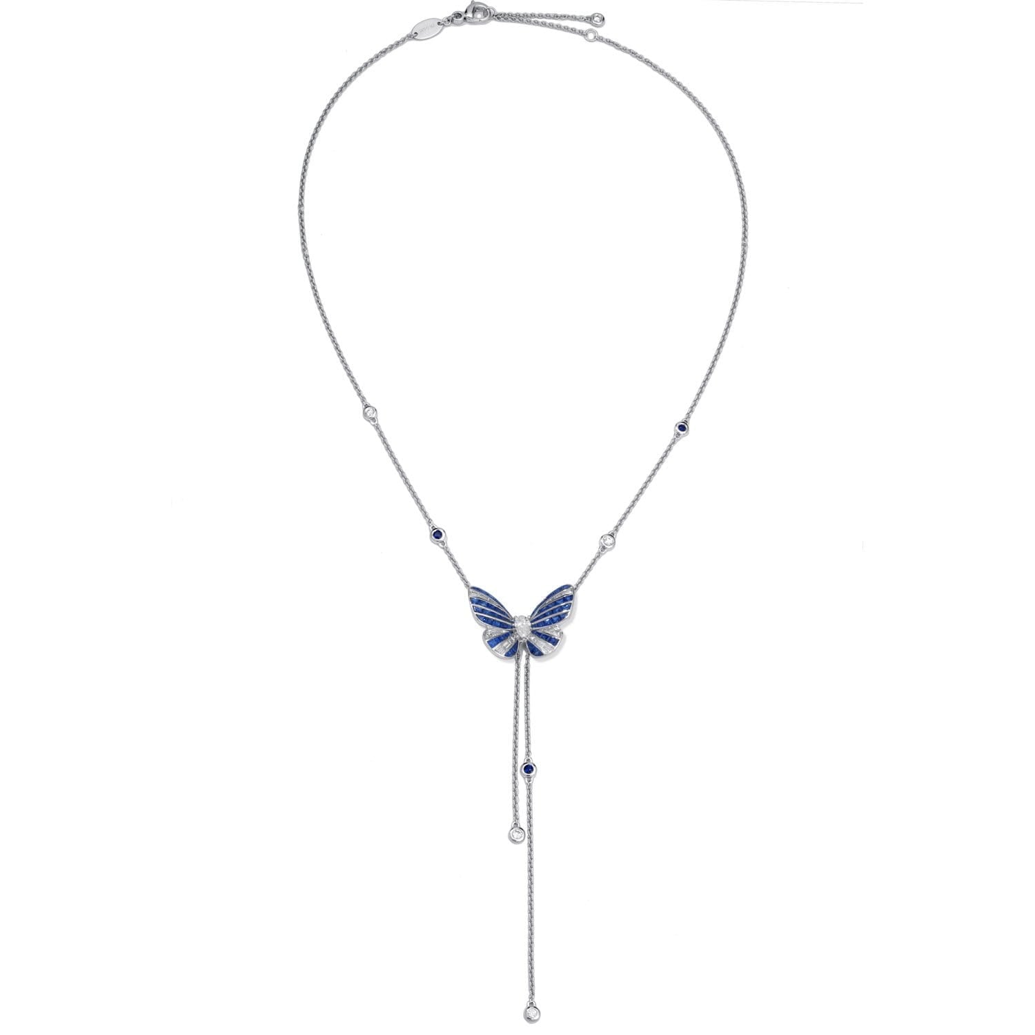 BUTTERFLY LOVERS Sapphire Necklace